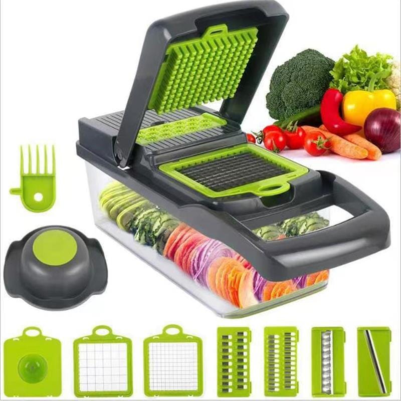 MandoSlicer™ | Mandoline 12 en 1 | Cuisine - Accessoires cuisine