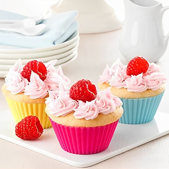 Moule silicone gateau framboise