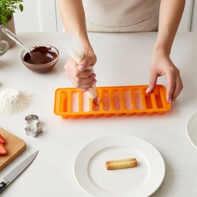 Moule silicone orange vanille