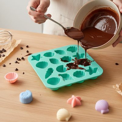 Moules en silicone chocolat