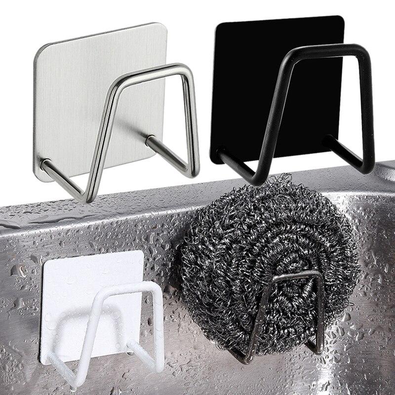 SpongeHolder™ - Égouttoir auto - adhésif en acier | Cuisine - Accessoires cuisine
